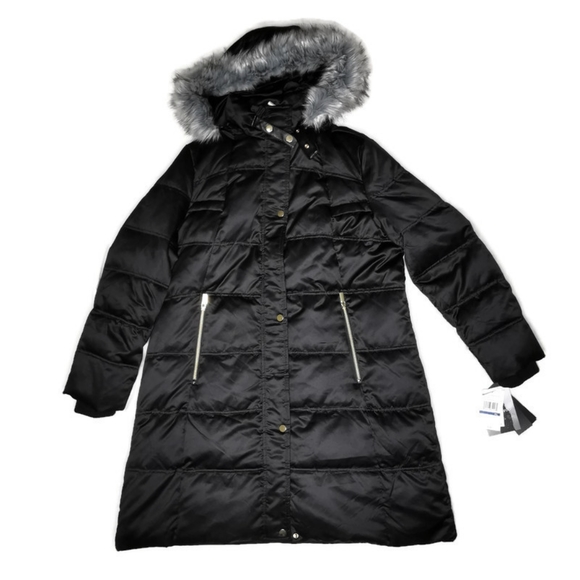 London Fog Jackets & Blazers - SOLD - NWT London Fog Long Down Jacket Coat XL With Hood